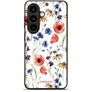 Mobiwear Glossy Samsung Galaxy S26 fényes tok - G032G, mezei virágok kép