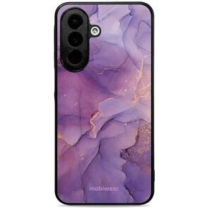 Mobiwear Glossy Samsung Galaxy A27 fényes tok - G050G, lila márvány kép