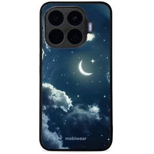 Mobiwear Glossy Xiaomi 17T fényes tok - G048G, éjszakai égbolt és Hold kép