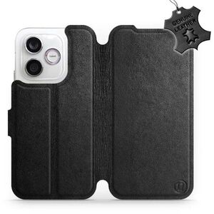 Mobiwear Kožené flip pouzdro pro Honor 600 Lite - černé kép