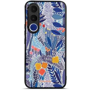 Mobiwear Lesklé pouzdro Glossy pro Vivo V70 FE - G037G květena kép