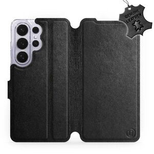 Mobiwear Kožené flip pouzdro pro Samsung Galaxy S26 Ultra - černé kép