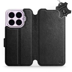 Mobiwear Kožené flip pouzdro pro Xiaomi 17T - černé kép