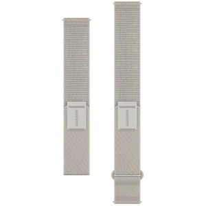 Garmin ComfortFit Quick Release 20 mm nejlon szíj - Ivory kép