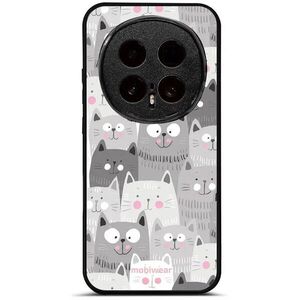 Mobiwear Glossy Honor Magic8 Pro fényes tok - G045G, macskák kép