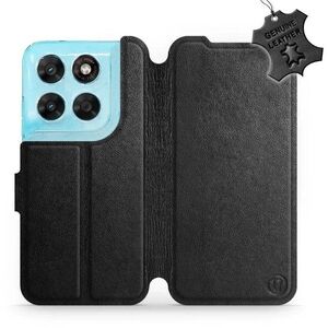 Mobiwear Kožené flip pouzdro pro Motorola Moto G87 - černé kép