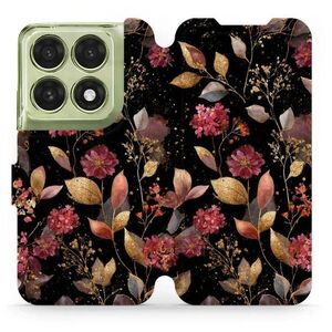 Mobiwear Flip pouzdro pro Motorola Edge 70 Pro - V171S zlatavé lístky kép