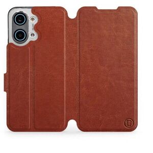 Mobiwear Flip pouzdro pro Xiaomi POCO X8 Pro Max - hnědé kép