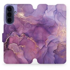 Mobiwear Flip pouzdro pro Samsung Galaxy A57 5G - VP20S fialový mramor kép
