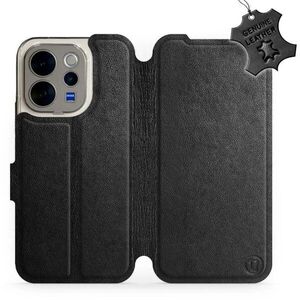 Mobiwear Kožené flip pouzdro pro Vivo V70 - černé kép