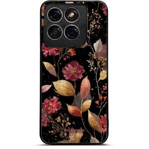 Mobiwear Glossy Motorola Edge 70 Fusion fényes tok - G171G, aranyszínű levelek kép