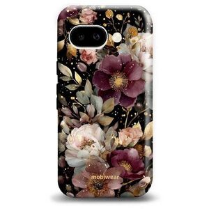 Mobiwear Odolné pouzdro Google Pixel 10a - Elite Pro E169E Zlatavé kvítky kép
