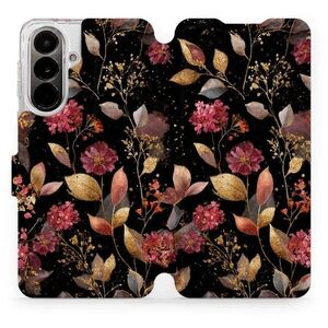 Mobiwear Flip pouzdro pro Samsung Galaxy A37 5G - V171S zlatavé lístky kép
