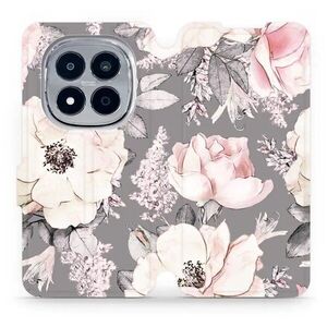 Mobiwear Flip pouzdro pro Xiaomi Redmi Note 15 Pro 4G - MX06S květy kép