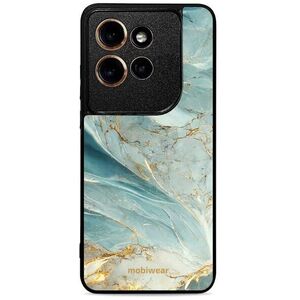 Mobiwear Glossy Motorola Edge 60 Neo fényes tok - G022G, zöldes márvány kép