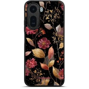 Mobiwear Glossy Xiaomi Redmi A7 Pro fényes tok - G171G, aranyszínű levelek kép