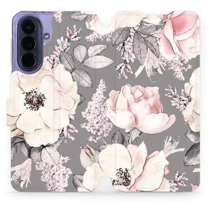 Mobiwear Flip pouzdro pro Samsung Galaxy A57 5G - MX06S květy kép