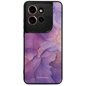 Mobiwear Glossy Motorola Edge 60 Neo fényes tok - G050G, lila márvány kép