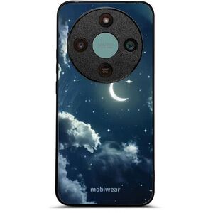 Mobiwear Glossy Honor Magic 8 Lite fényes tok - G048G, éjszakai égbolt és Hold kép