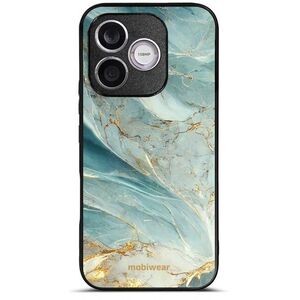 Mobiwear Lesklé pouzdro Glossy pro Honor 600 Lite - G022G zelenkavý mramor kép