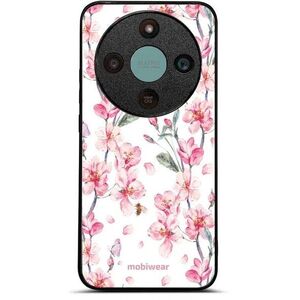 Mobiwear Lesklé pouzdro Glossy pro Honor Magic 8 Lite - G033G růžové květy kép