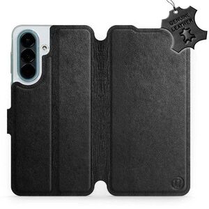 Mobiwear Kožené flip pouzdro pro Samsung Galaxy A27 - černé kép