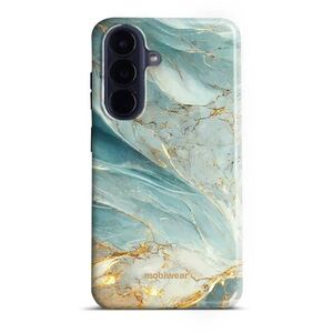 Mobiwear Odolné pouzdro Samsung Galaxy A57 5G - Elite Pro EP34E Zelenkavý mramor kép