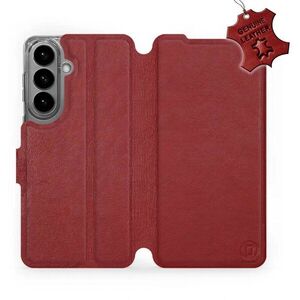 Mobiwear Kožené flip pouzdro pro Samsung Galaxy S26 Plus - červené kép