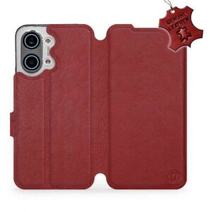 Mobiwear Kožené flip pouzdro pro Xiaomi POCO X8 Pro Max - červené kép