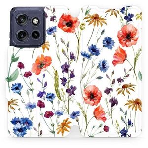 Mobiwear Flip pouzdro pro Motorola Edge 60 Neo - MP04S kvítí kép