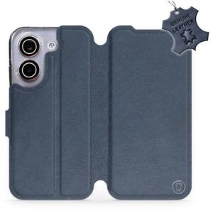 Mobiwear Kožené flip pouzdro pro Xiaomi POCO X8 Pro - modré kép