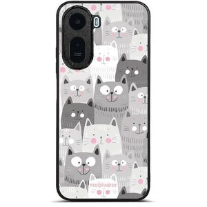 Mobiwear Glossy Xiaomi Redmi A7 Pro fényes tok - G045G, macskák kép