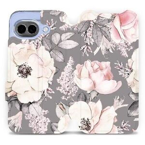 Mobiwear Flip pouzdro pro Google Pixel 10a - MX06S květy kép
