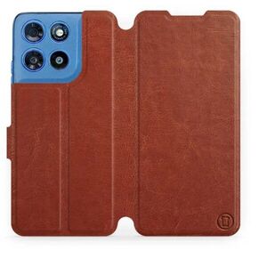 Mobiwear Flip pouzdro pro Motorola Moto G57 Power - hnědé kép
