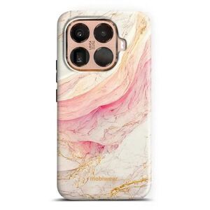 Mobiwear Odolné pouzdro Xiaomi 15T Pro - Elite Pro EP32E Růžový mramor kép