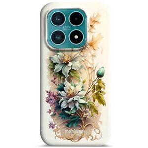 Mobiwear Odolné pouzdro Xiaomi 17 - Elite Pro E014E Krémové květy kép