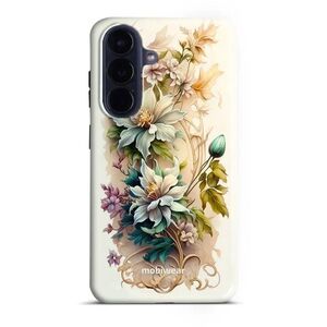 Mobiwear Odolné pouzdro Samsung Galaxy A57 5G - Elite Pro E014E Krémové květy kép