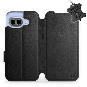 Mobiwear Kožené flip pouzdro pro Google Pixel 10a - černé kép