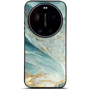 Mobiwear Lesklé pouzdro Glossy pro Xiaomi 17 Ultra - G022G zelenkavý mramor kép
