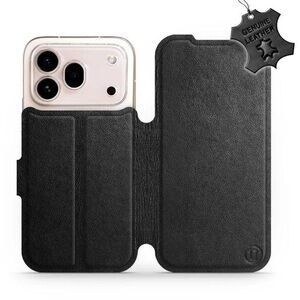 Mobiwear Kožené flip pouzdro pro Honor 600 Pro - černé kép