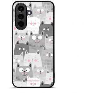 Mobiwear Glossy Samsung Galaxy A57 5G fényes tok - G045G, macskák kép