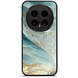 Mobiwear Glossy Honor Magic8 Pro fényes tok - G022G, zöldes márvány kép