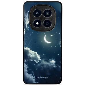 Mobiwear Glossy Xiaomi Redmi Note 15 Pro 4G fényes tok - G048G, éjszakai égbolt és Hold kép