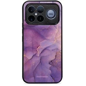 Mobiwear Lesklé pouzdro Glossy pro Poco F8 Ultra - G050G fialový mramor kép