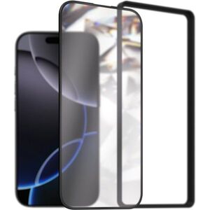 AlzaGuard DiamondShiel Glass iPhone 16 Pro 3D üvegfólia + felhelyező keret kép
