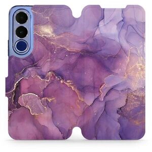 Mobiwear Flip pouzdro pro Vivo V70 FE - VP20S fialový mramor kép