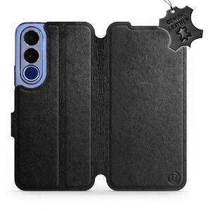 Mobiwear Kožené flip pouzdro pro Vivo V70 FE - černé kép