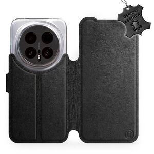 Mobiwear Kožené flip pouzdro pro Honor Magic8 Pro - černé kép