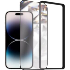 AlzaGuard DiamondShiel Glass iPhone 14 Pro 3D üvegfólia + felhelyező keret kép