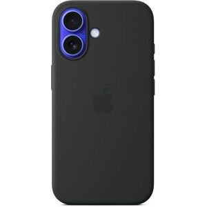 Apple iPhone 16 MagSafe fekete szilikon tok kép